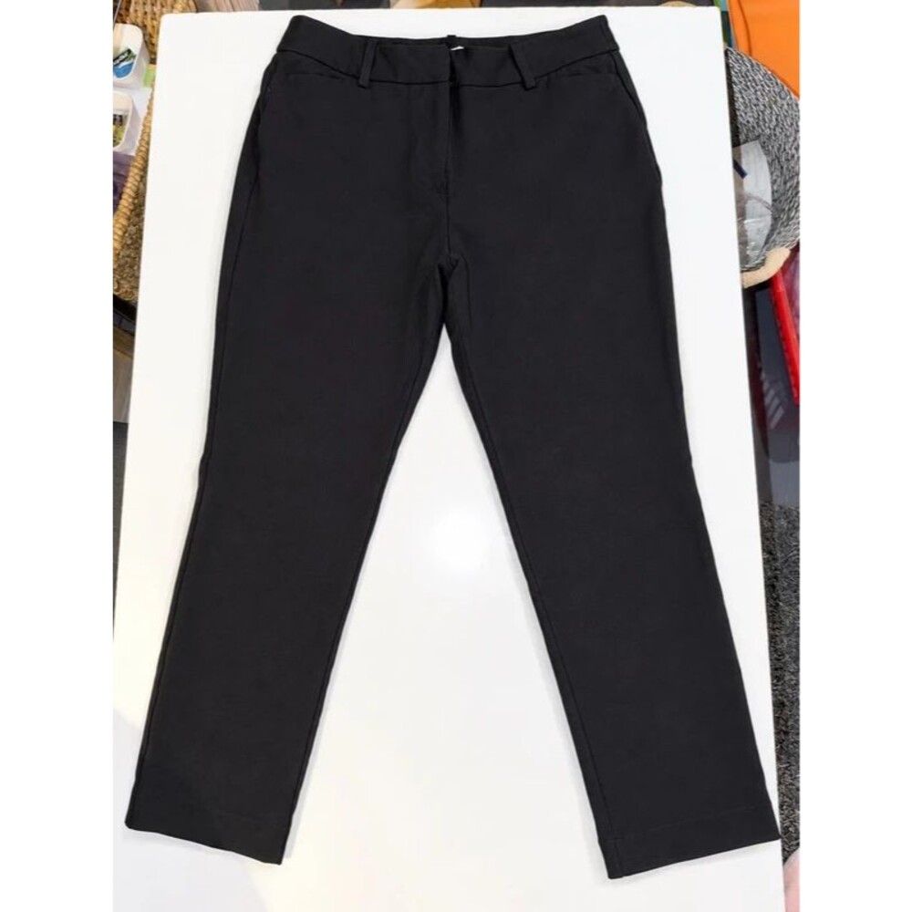Liz Claiborne Emma Women’s Black Straight Leg Dress Pants Trousers Size 6